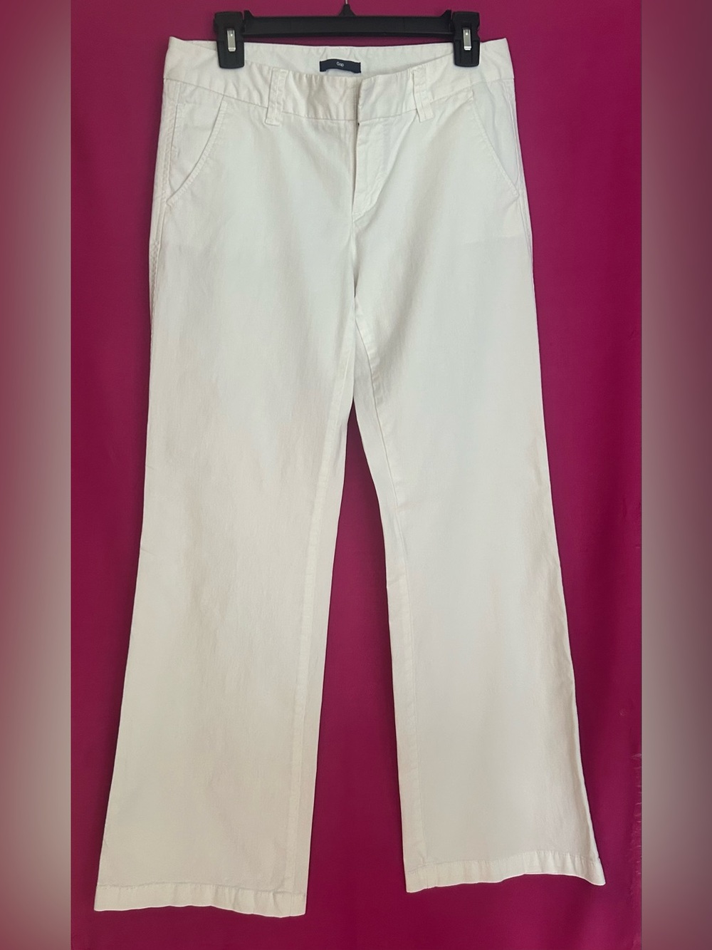 Vintage GAP White Trousers Chino Pant - Picture 2 of 3